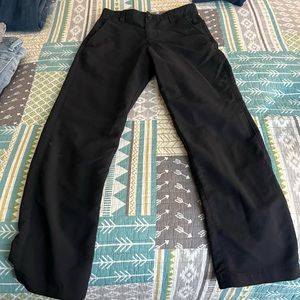 Black Under Armour Size 12 Boys Pants